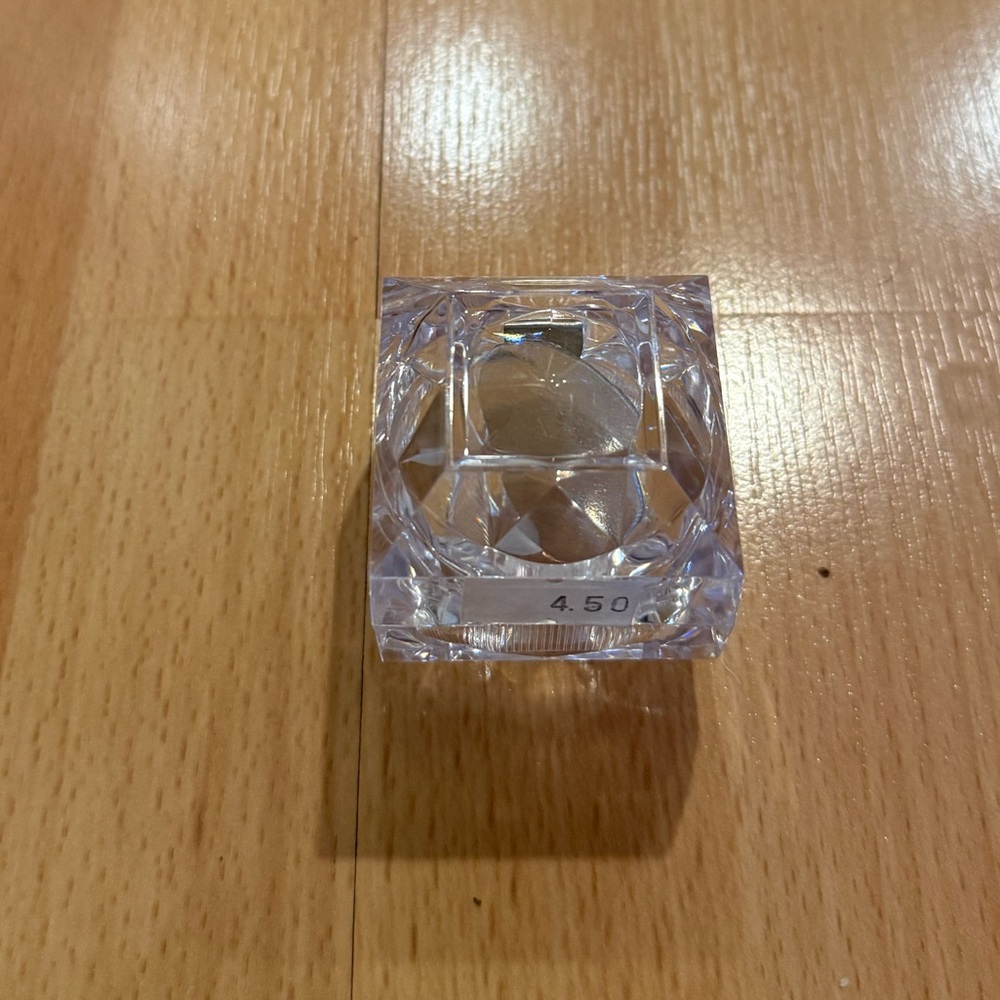 Crystal jewelry box for small items
